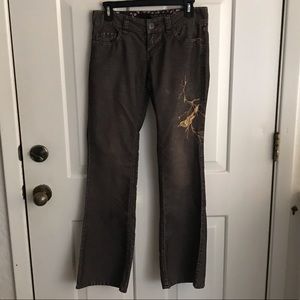 GUESS Brown corduroy jeans